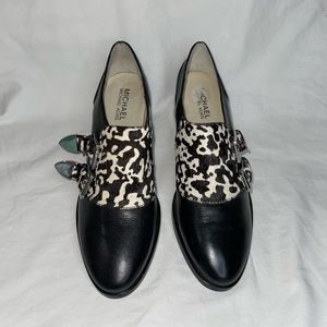 Michael Kors Saylor Dyed Cow Hair Loafers US 7.5M